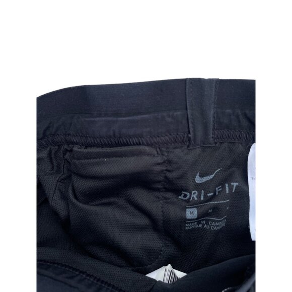 Nike Dri-Fit Women's Medium Med M Black Mesh Cycling lined Running Shorts - Picture 7 of 12